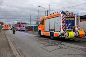 Zimmerbrand in Stockstadt am 1. Weihnachtsfeiertag. Foto: Armin Lerch/Feuerwehr Stockstadt
