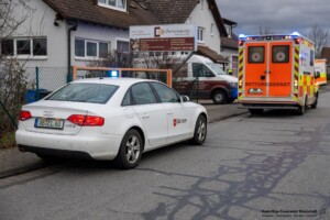 Zimmerbrand in Stockstadt am 1. Weihnachtsfeiertag. Foto: Armin Lerch/Feuerwehr Stockstadt