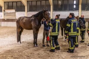 Freiwillige Feuerwehr Stockstadt a. Main - Begehung Reiterhof Jägerhof