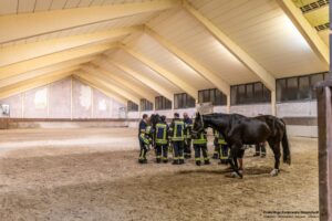 Freiwillige Feuerwehr Stockstadt a. Main - Begehung Reiterhof Jägerhof